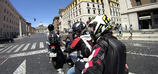 Путешествие на мотоцикле в Рим